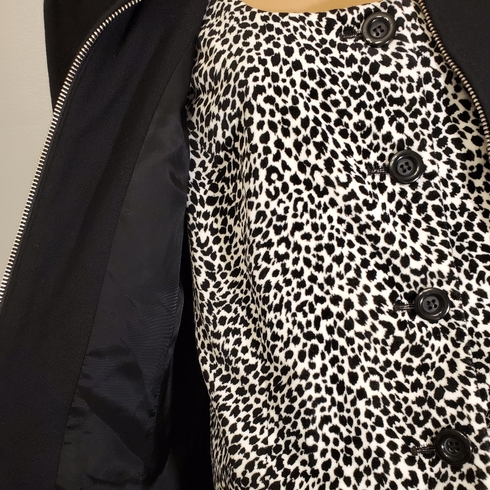 Vintage EXPRESS Tailleur Zip Up Jacket Set - Picture 7 of 8